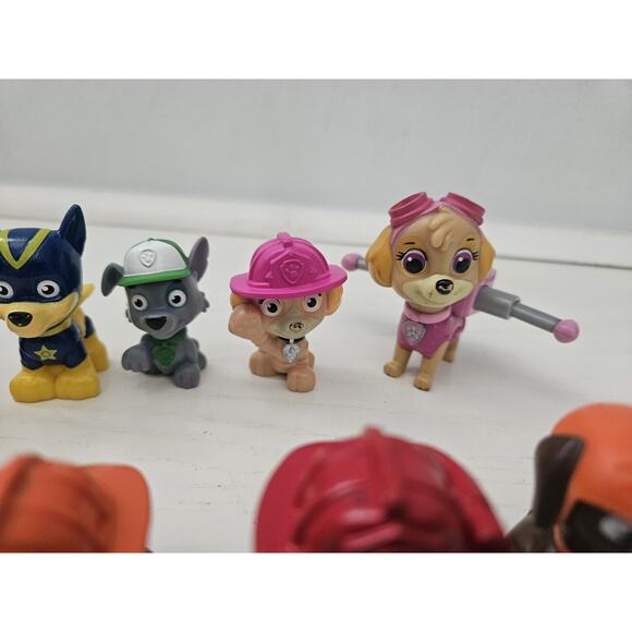 Paw Patrol Action Pack Pups Figures Lot of 13 Marshall Skye Rocky Rubble Zuma - Picture 4 of 10